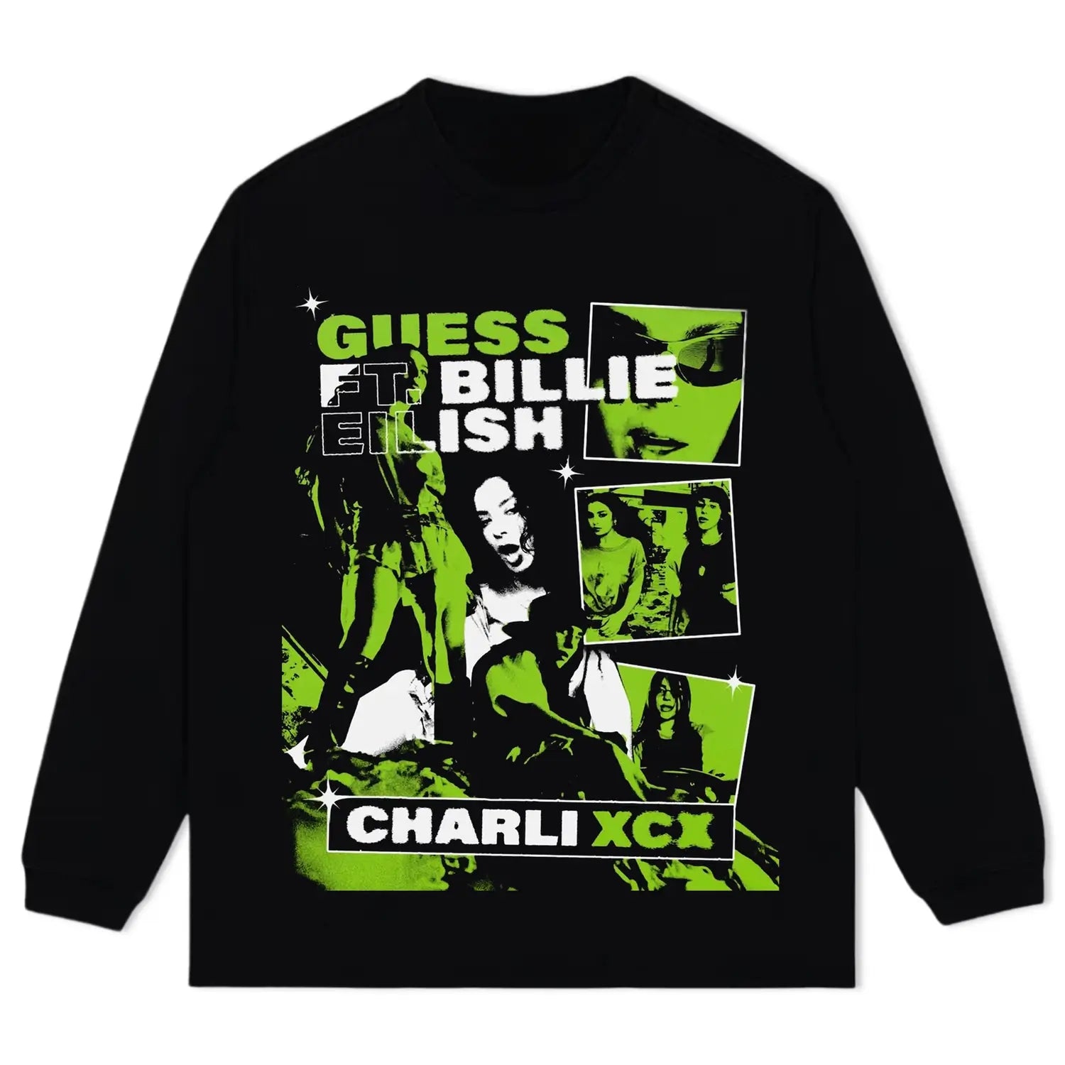 BLACK LONG SLEEVES T-SHIRT