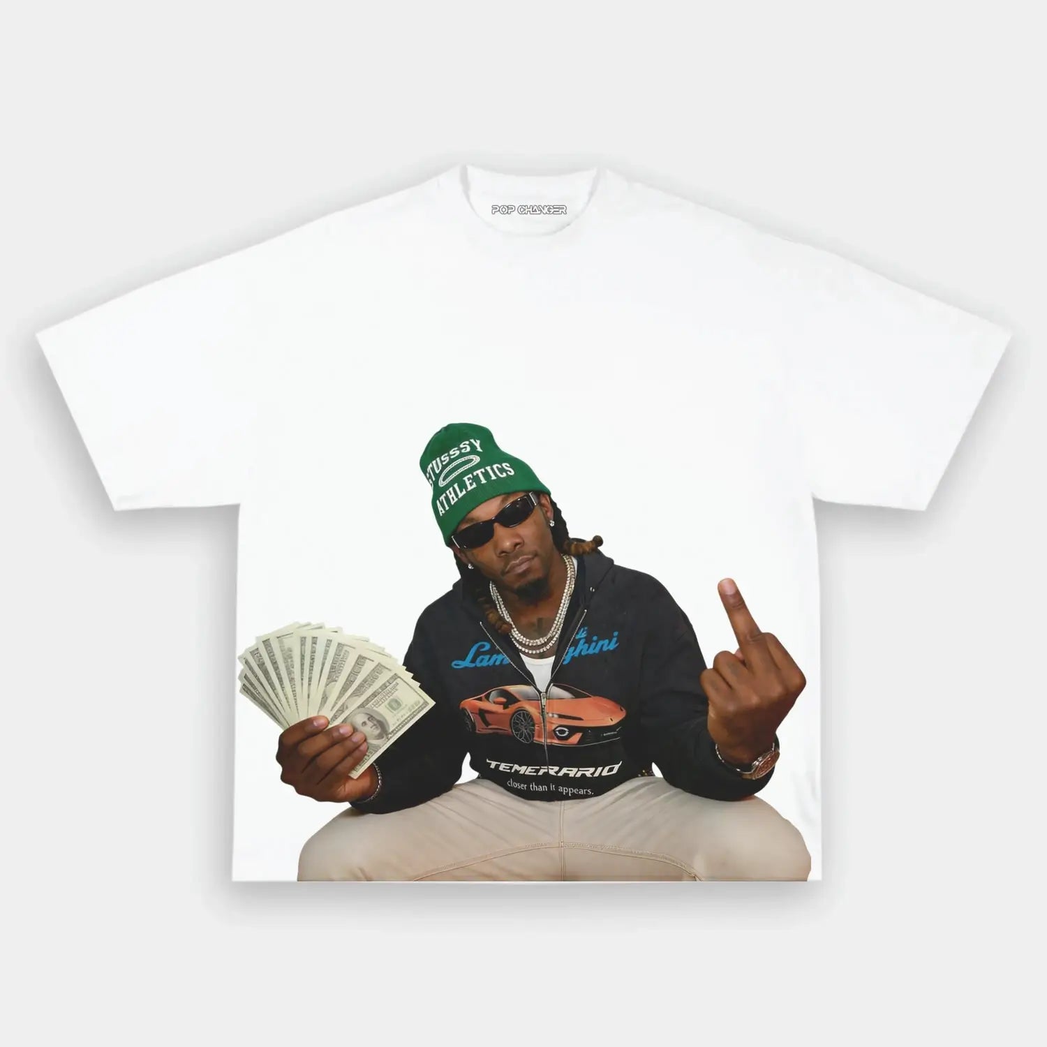 Offset Money Tee