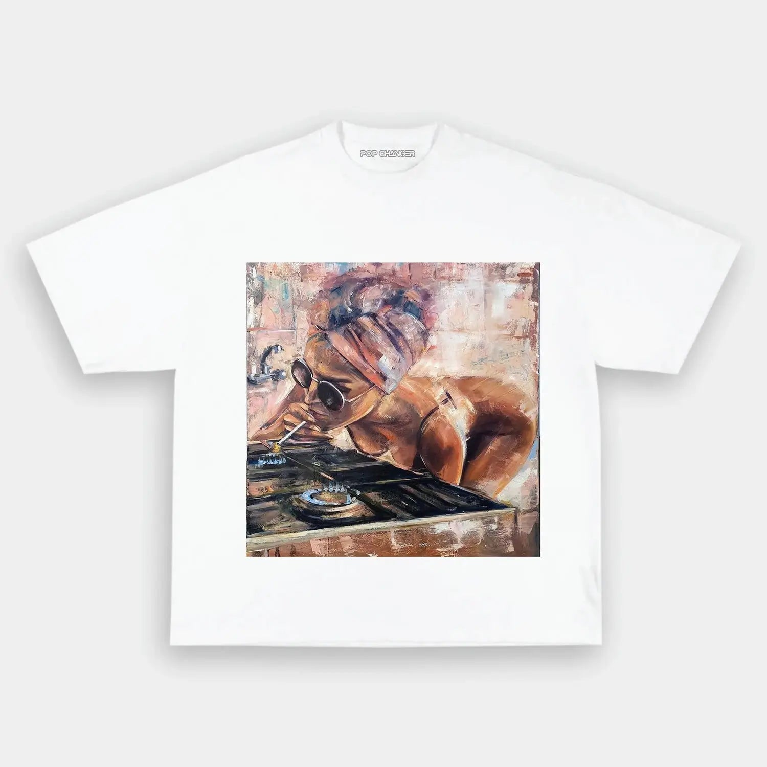 Artistic Oil Painting Tee