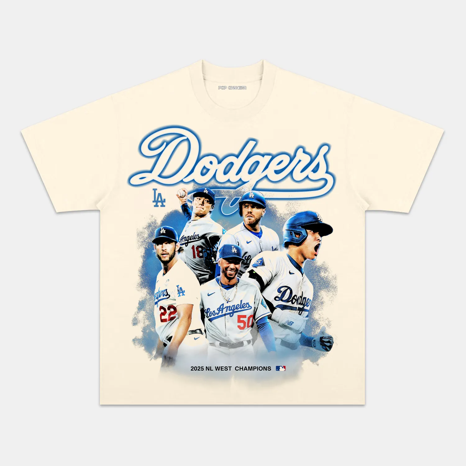 2025 NL WEST CHAMPIONS & DODGERS TEE