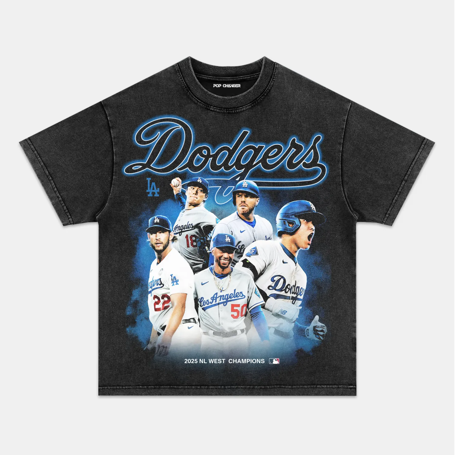 2025 NL WEST CHAMPIONS & DODGERS TEE