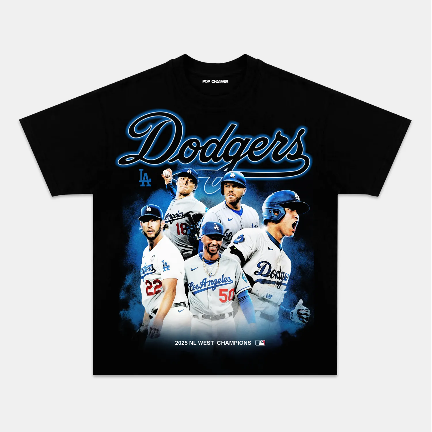 2025 NL WEST CHAMPIONS & DODGERS TEE