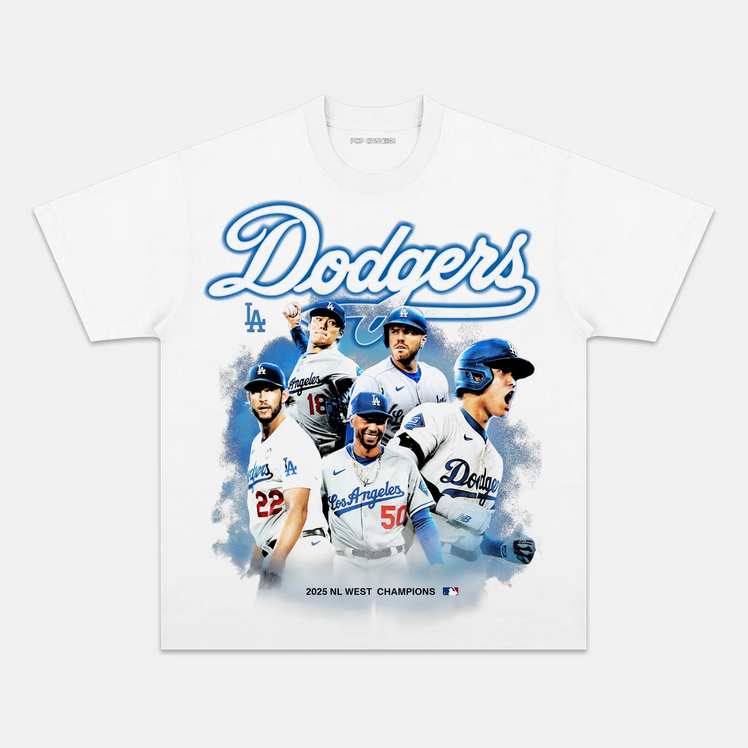 2025 NL WEST CHAMPIONS & DODGERS TEE