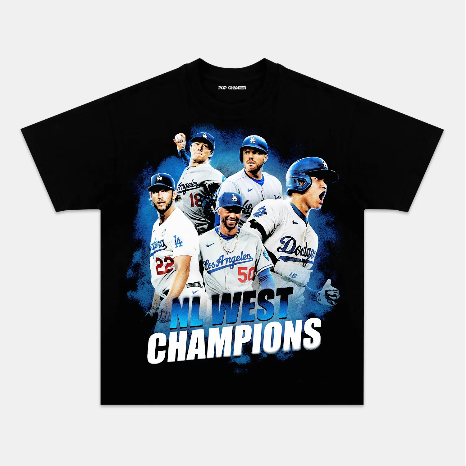 2025 NL WEST CHAMPIONS & DODGERS V2 TEE