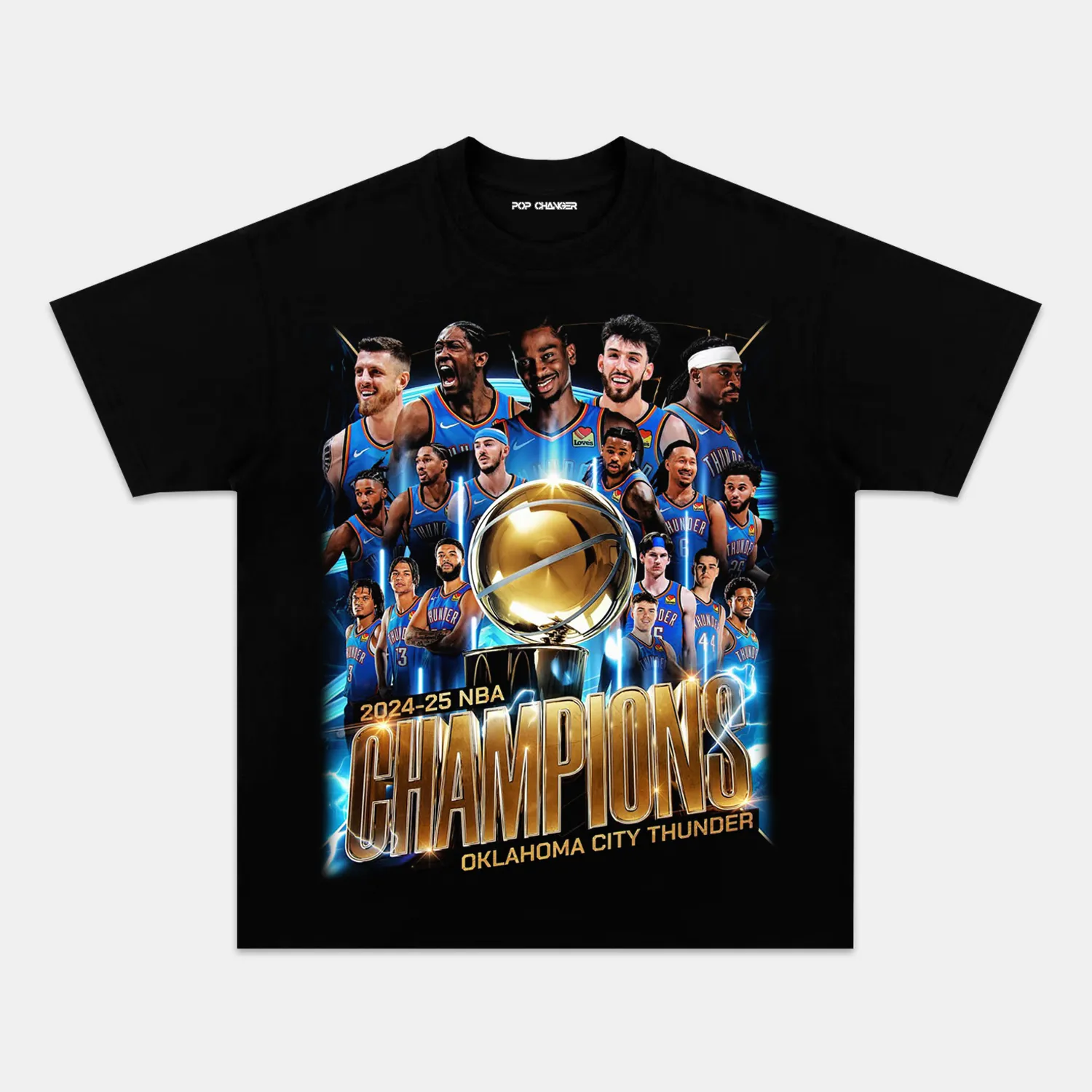 2025 OKLAHOMA CITY THUNDER V4 TEE - POPCHANGER