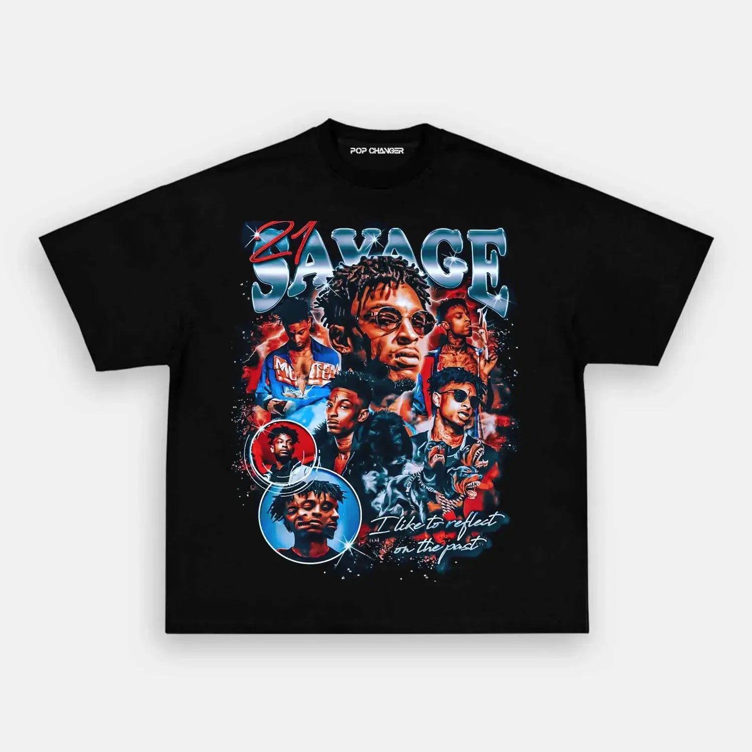 21 SAVAGE 4.14 TEE - POPCHANGER