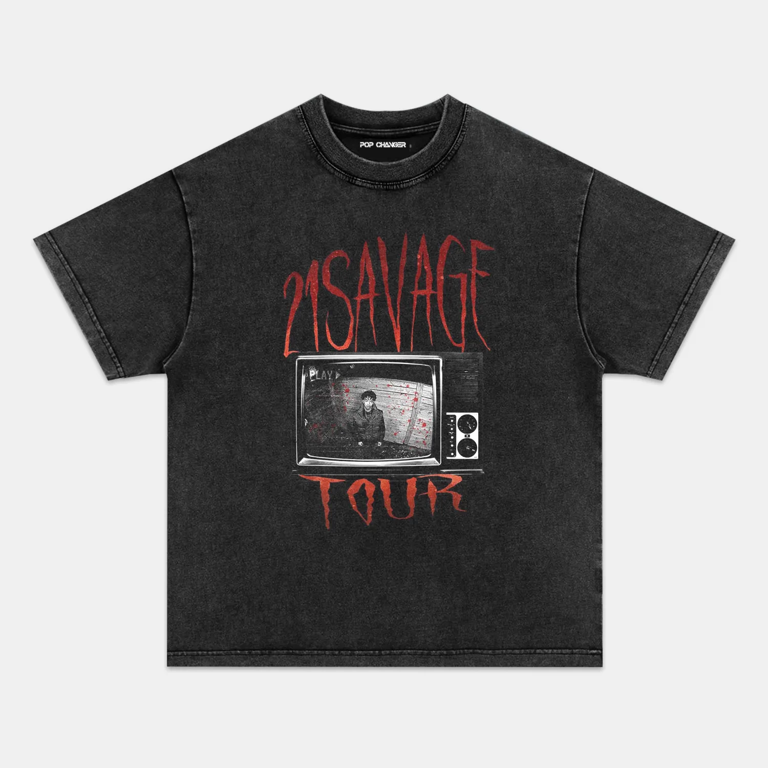 21SAVAGE TEE - POPCHANGER