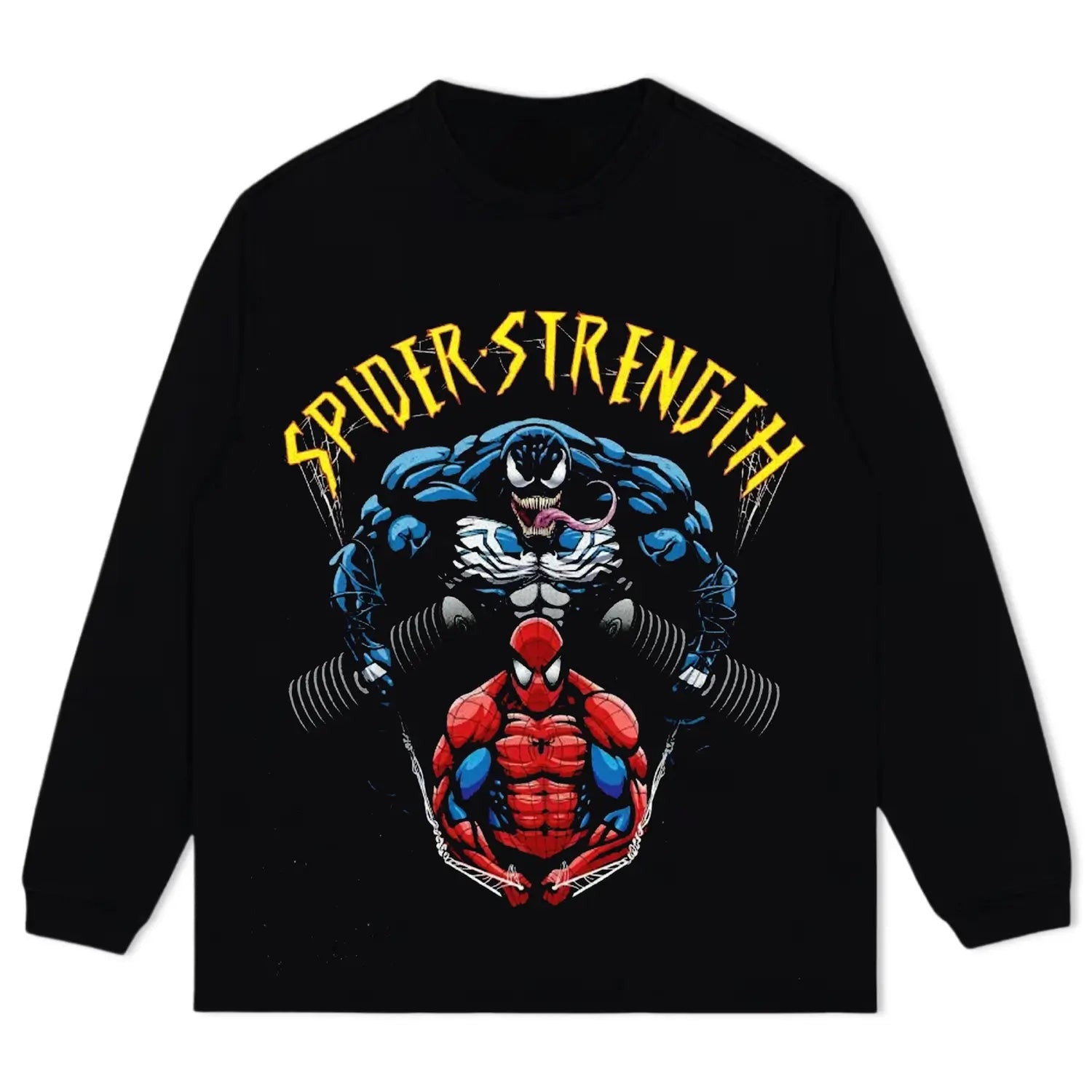 BLACK LONG SLEEVES T-SHIRT