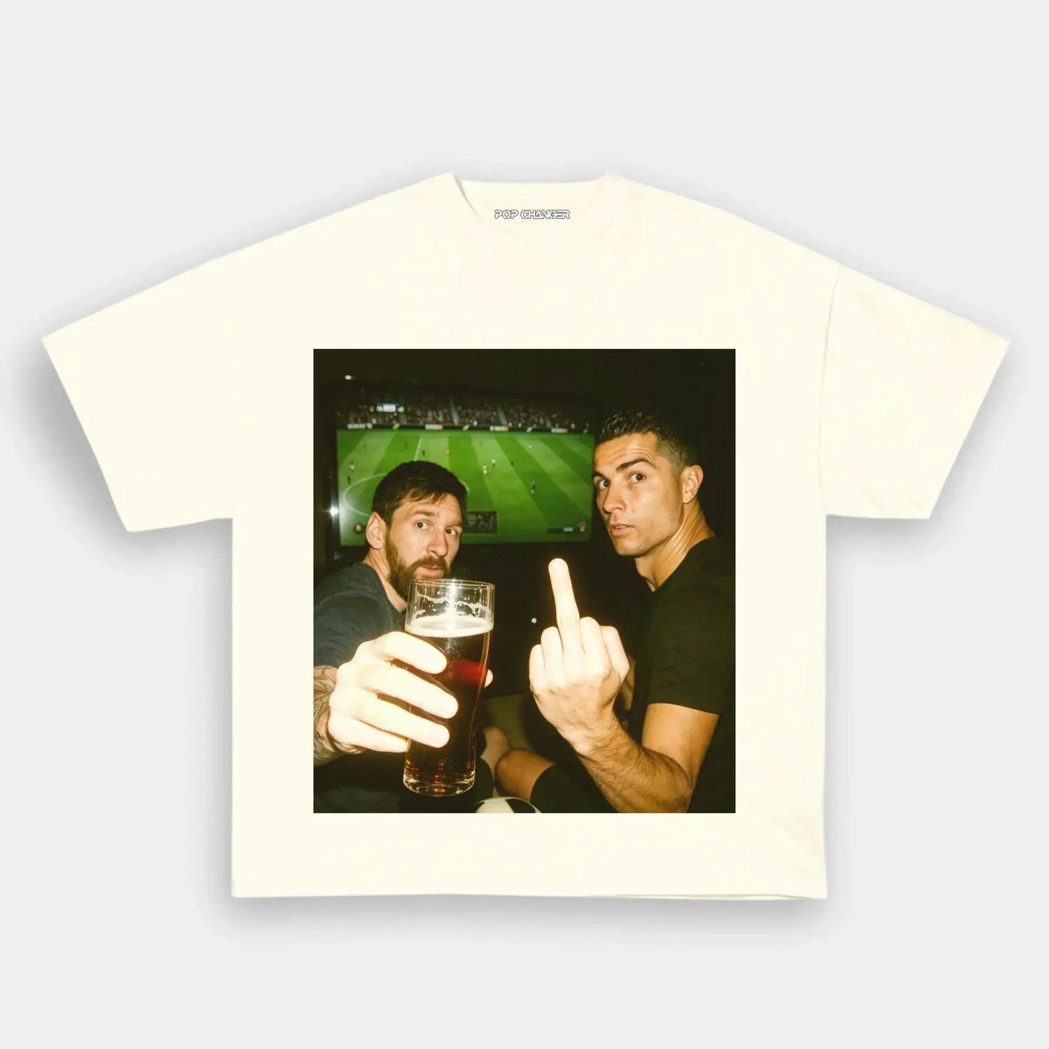 Cristiano Ronaldo and Messi 4.0 Tee
