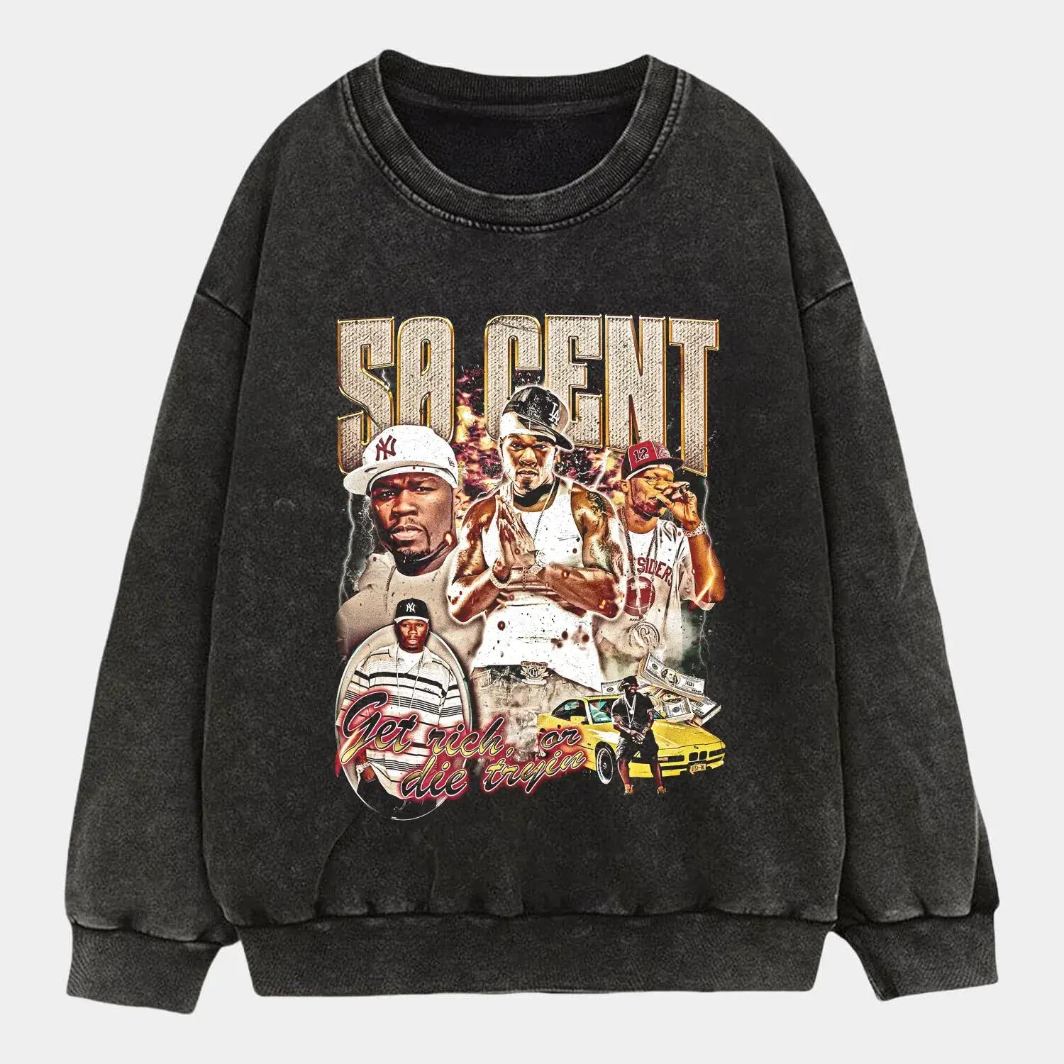 50 Cent 'Get Rich Or Die Tryin' Tee - POPCHANGER