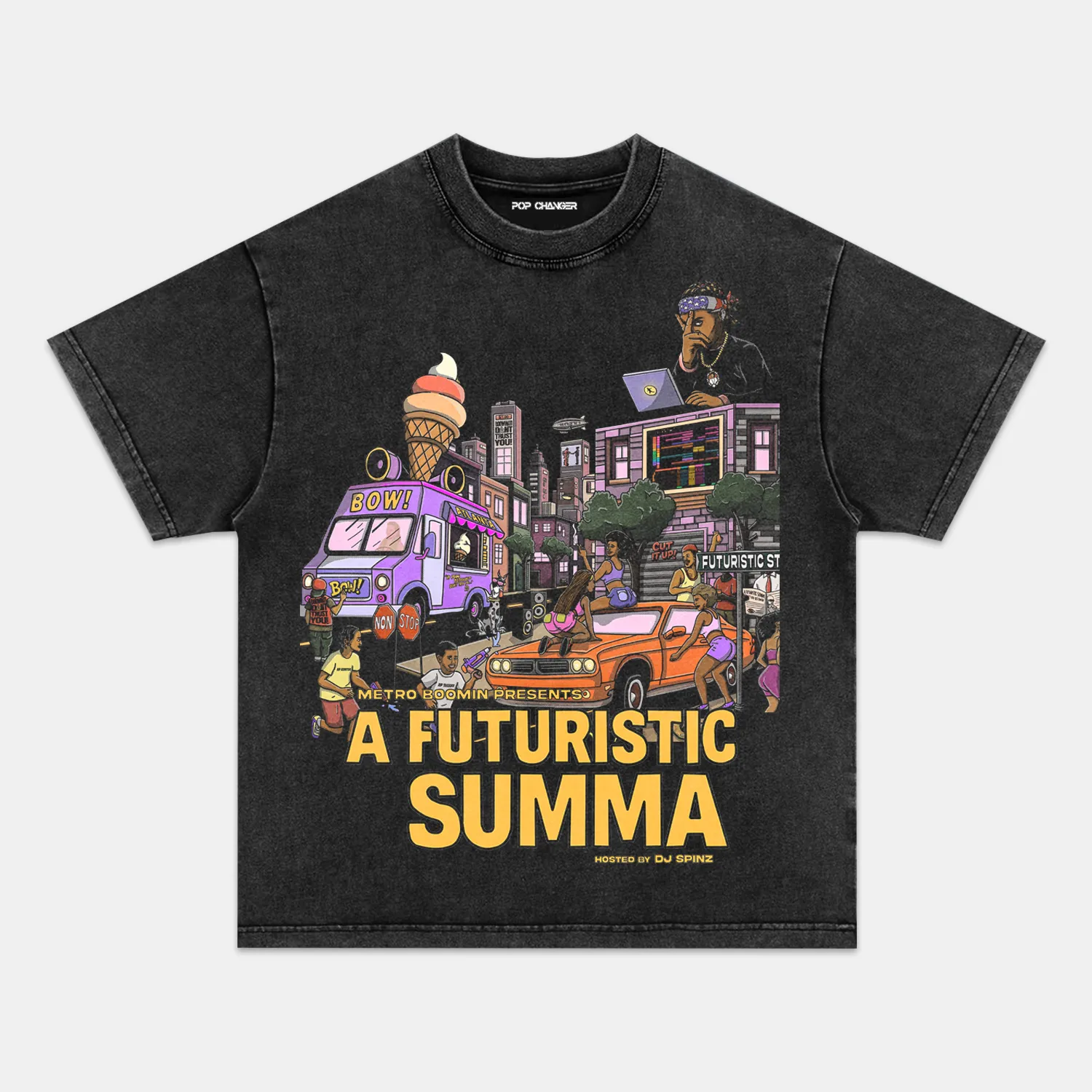 A FUTURISTIC SUMMA TEE - POPCHANGER