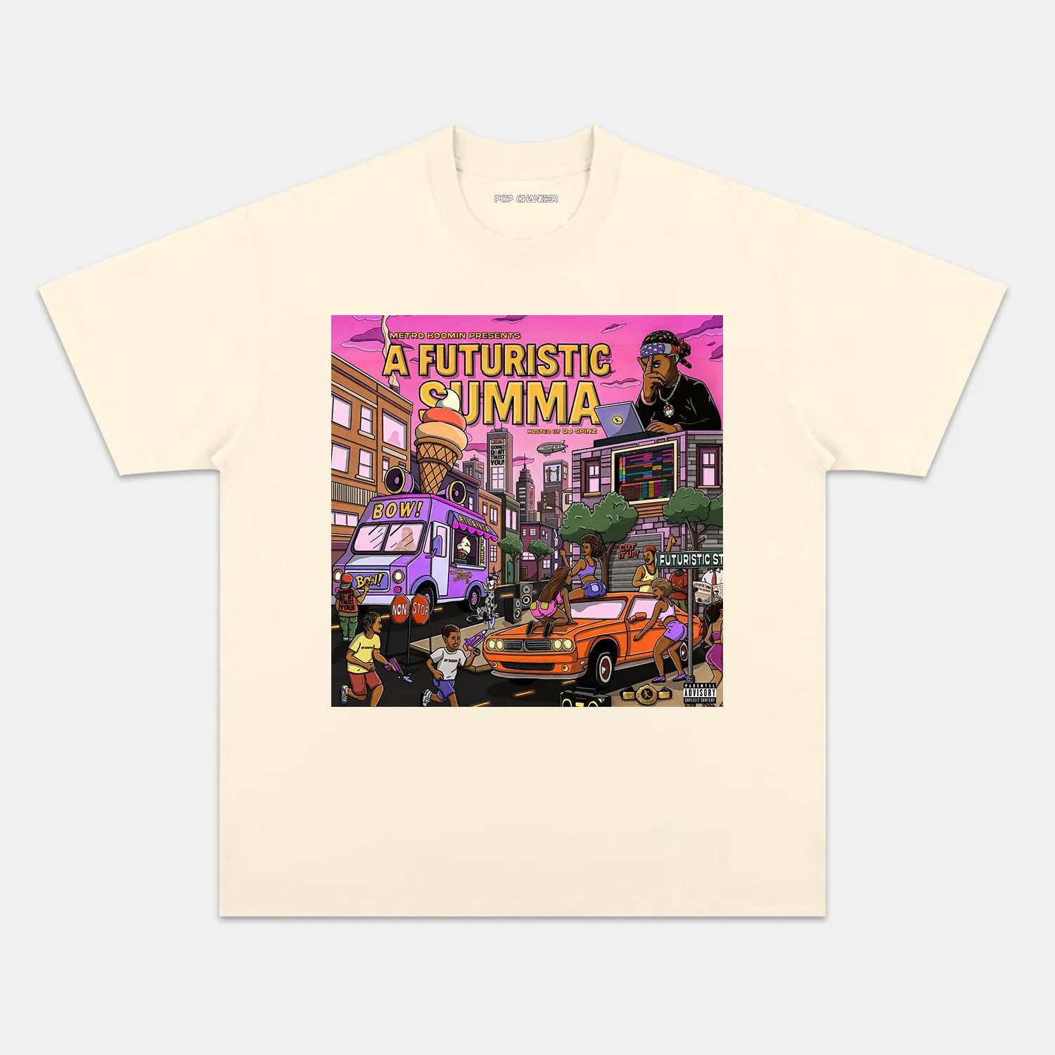 A FUTURISTIC SUMMA V2 TEE - POPCHANGER