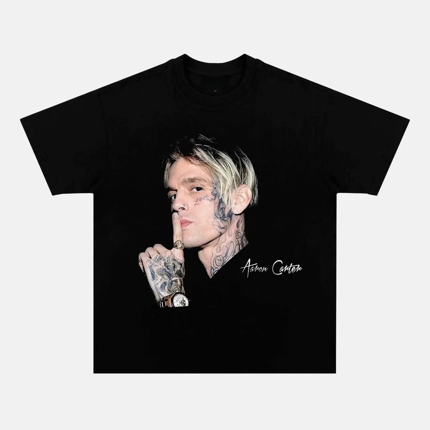 AARON CARTER V3 TEE - POPCHANGER