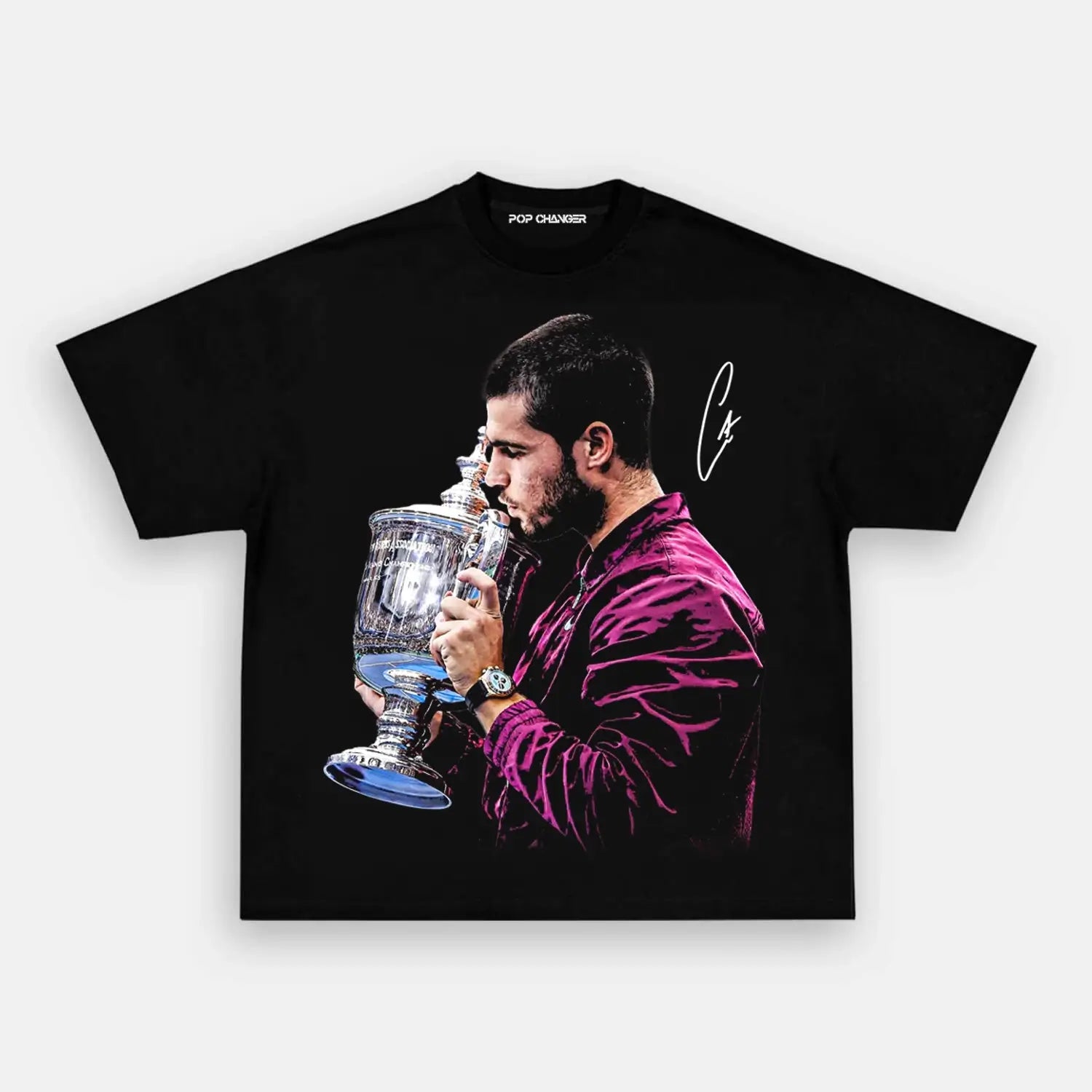 ALCARAZ US OPEN CHAMP TEE - POPCHANGER