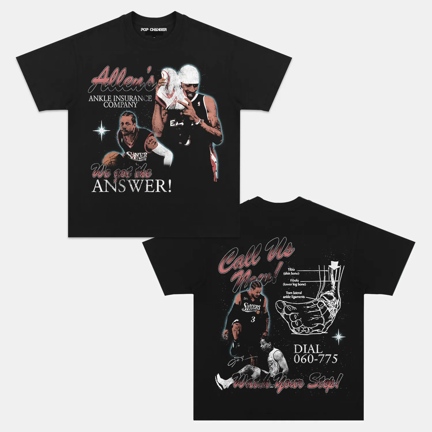 ALLEN IVERSON TEE. 4.24 - POPCHANGER