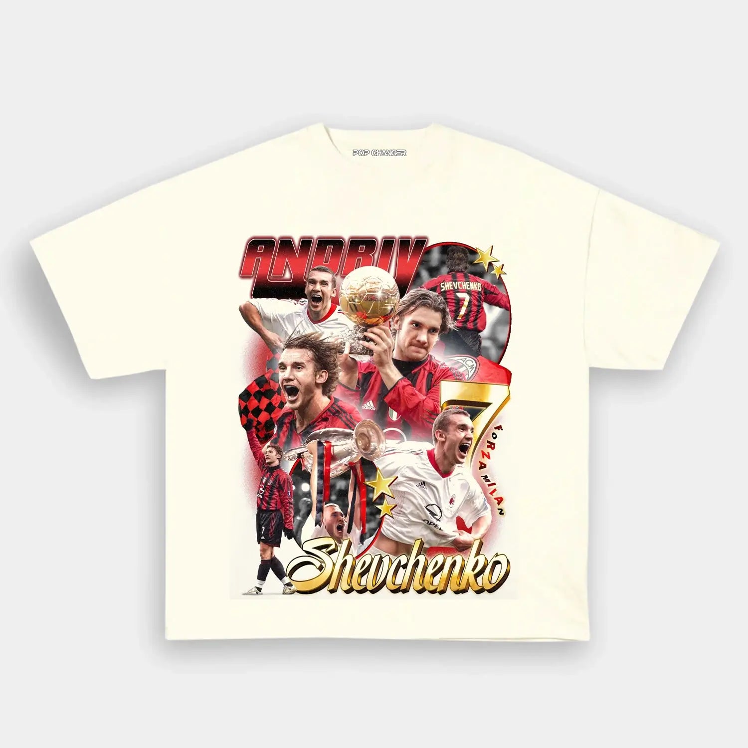 ANDRIY SHEVCHENKO AC MILAN TEE - POPCHANGER