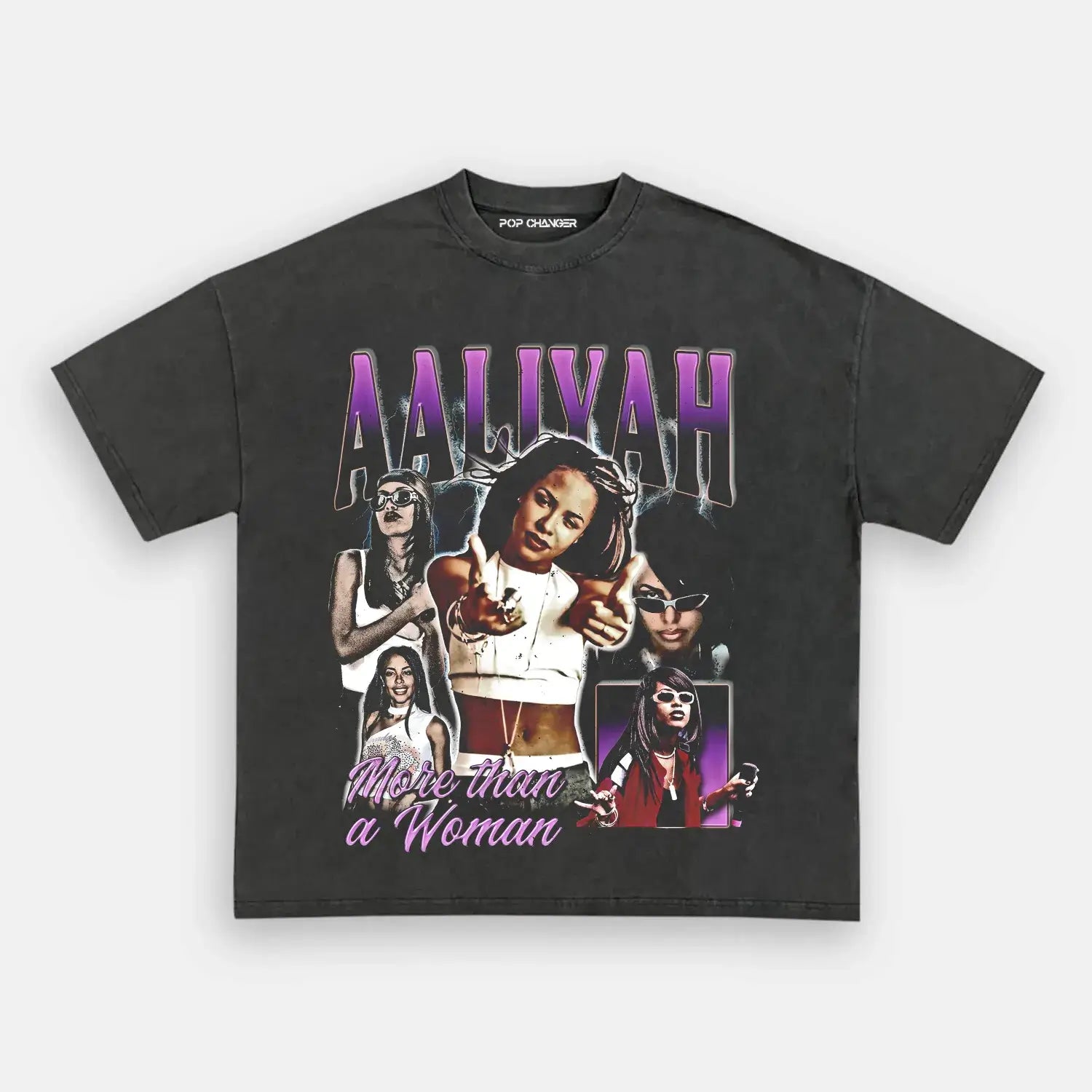 Aaliyah 'A-Z Challenge' Tee - POPCHANGER