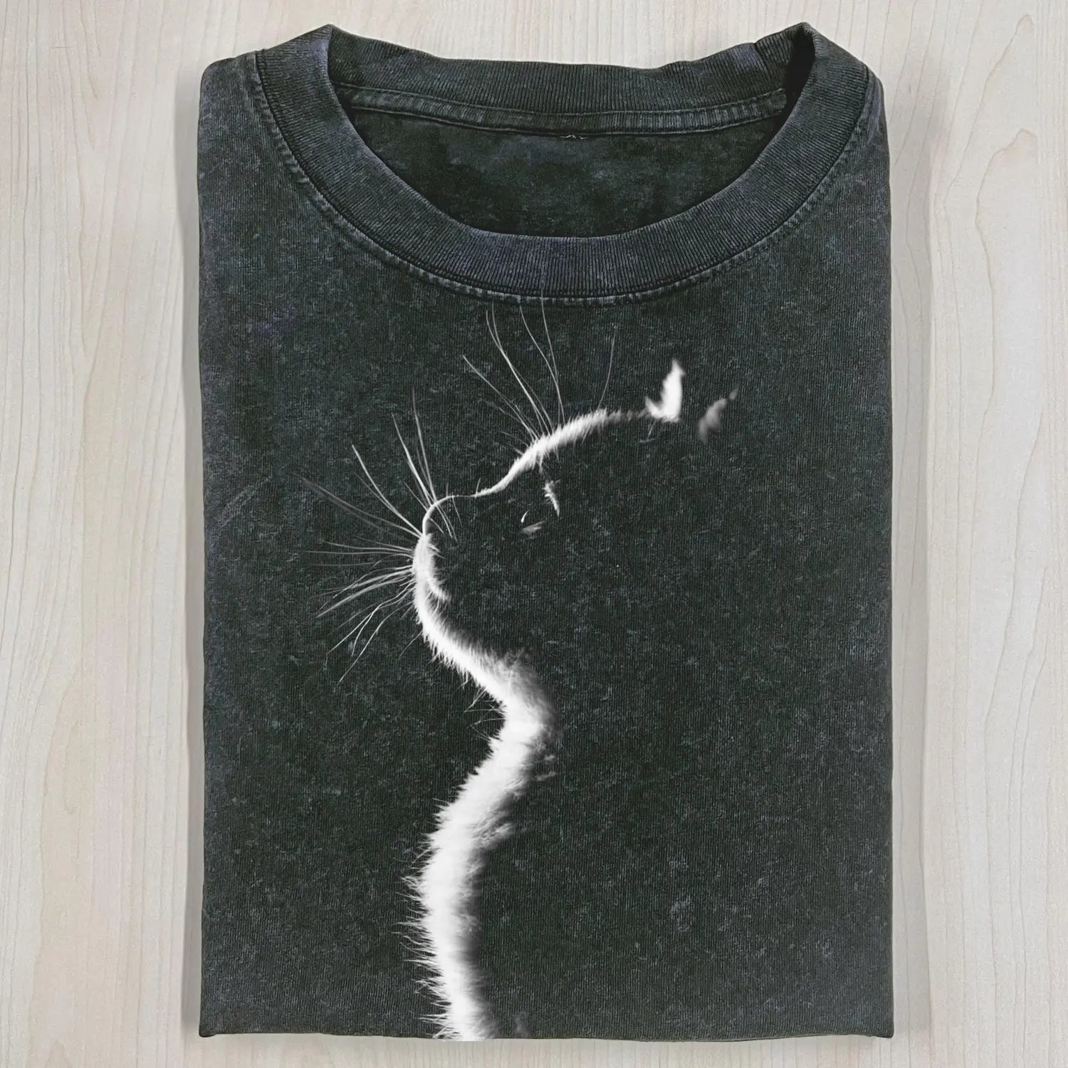 BACKLIT CAT T-SHIRT - POPCHANGER