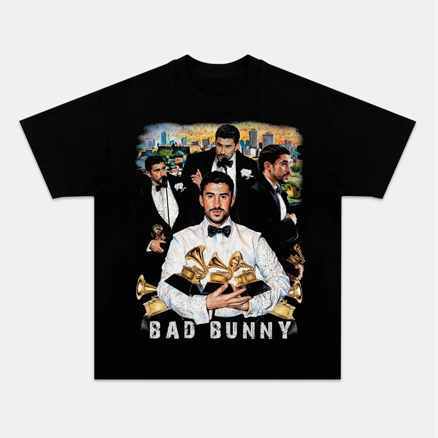 BAD BUNNY & 2026 GRAMMY V2 TEE