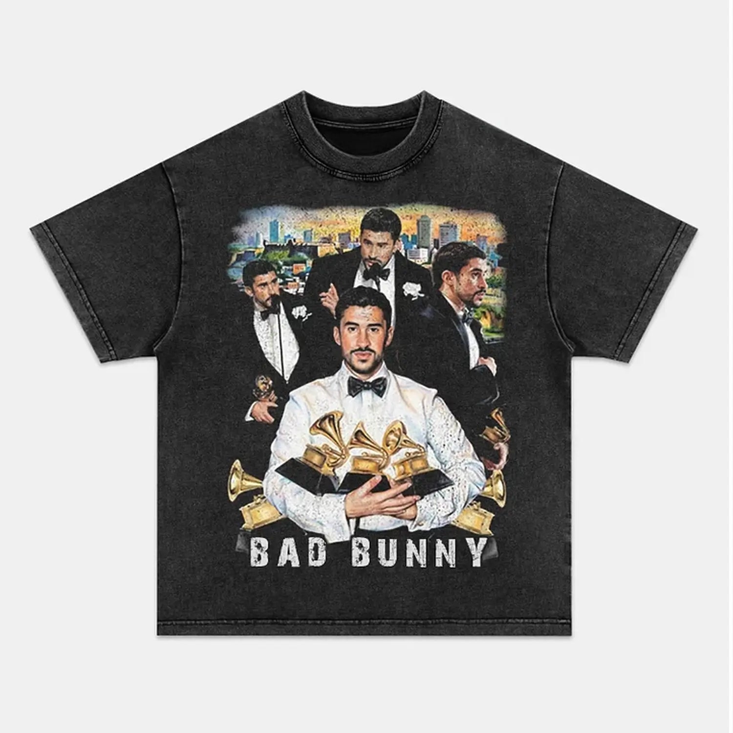 BAD BUNNY & 2026 GRAMMY V2 TEE