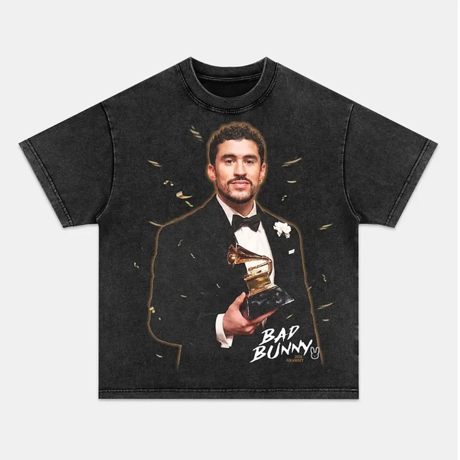 BAD BUNNY & 2026 GRAMMY V5 TEE