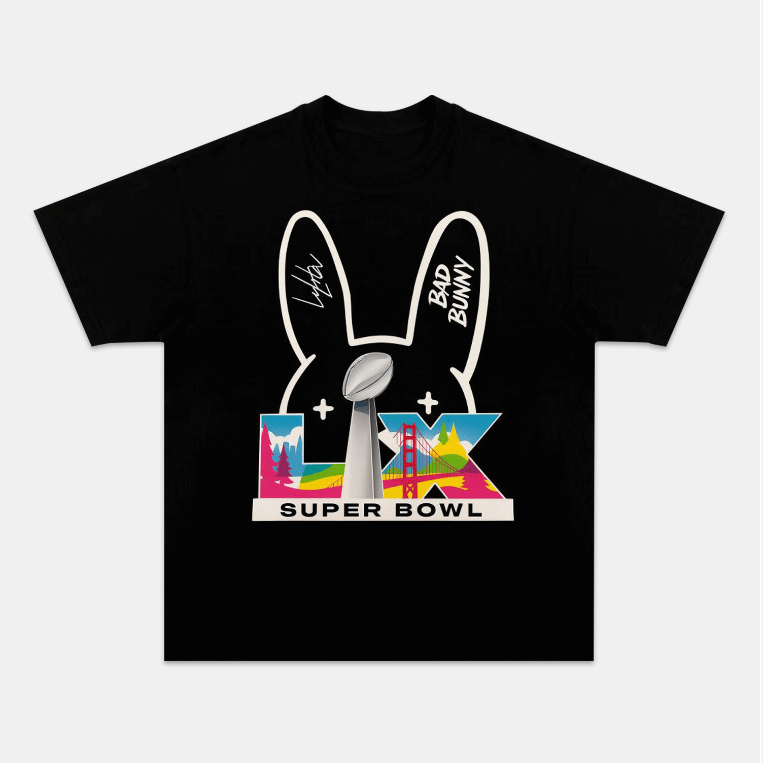 BAD BUNNY & SUPER BOWL 2026 TEE