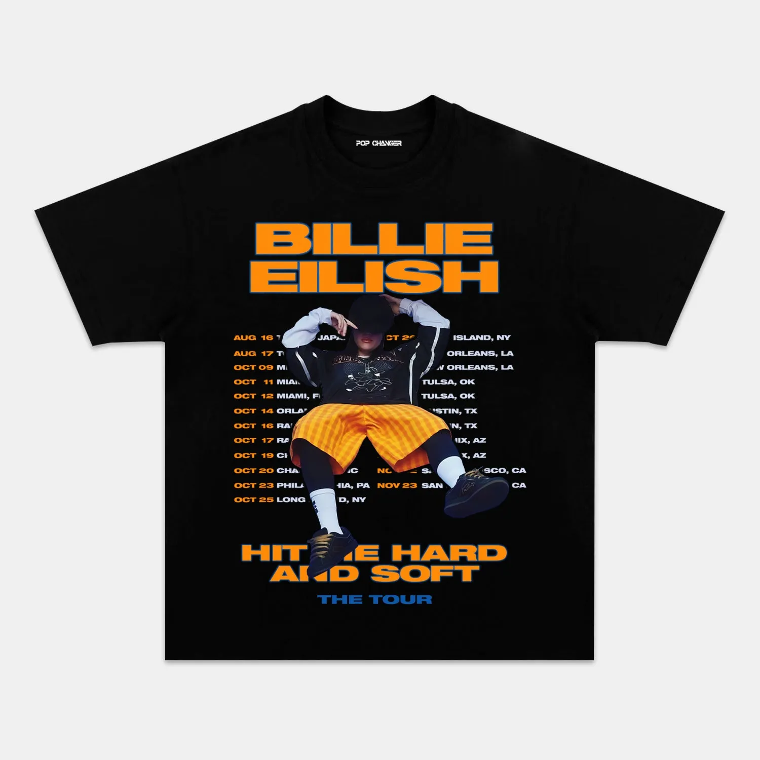 BILLIE EILISH 2025 THE TOUR TEE - POPCHANGER