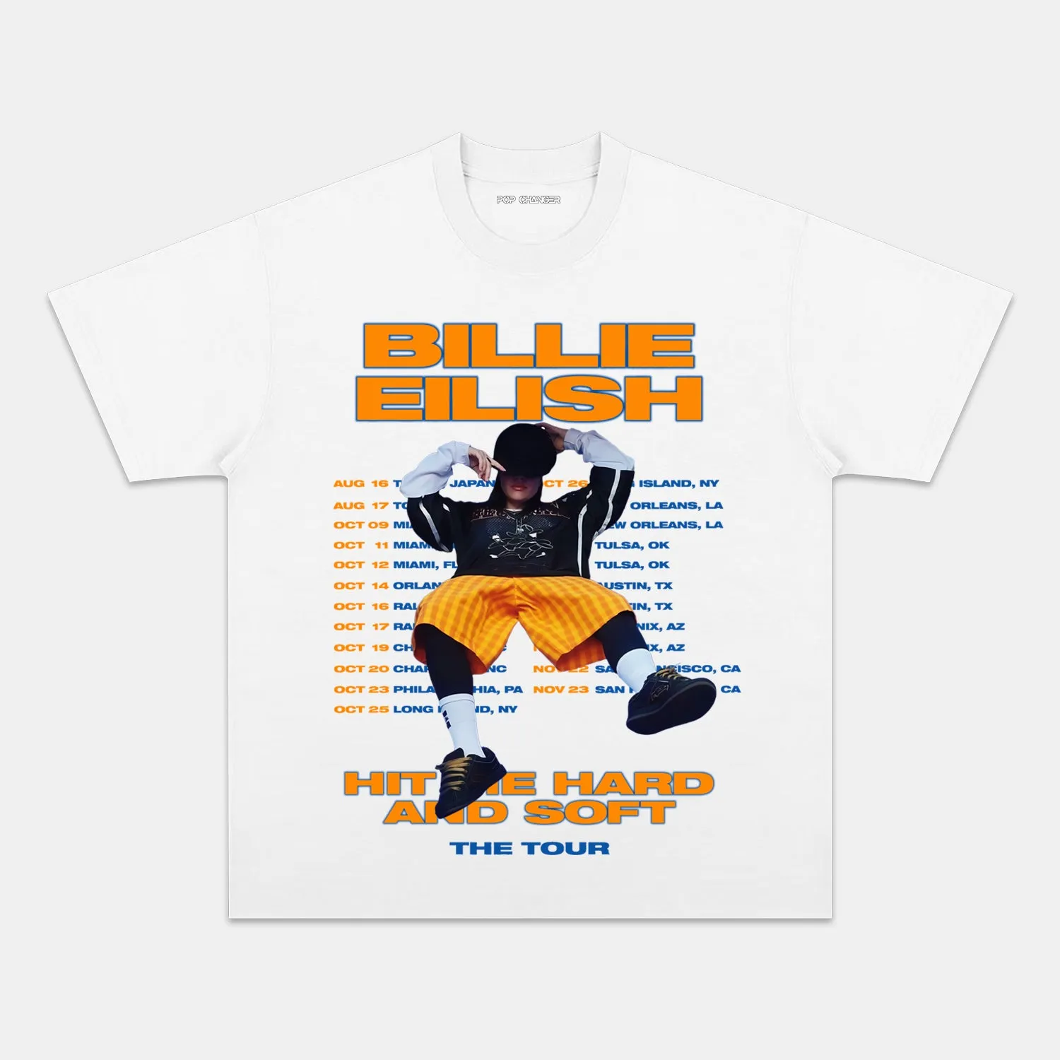 BILLIE EILISH 2025 THE TOUR TEE - POPCHANGER