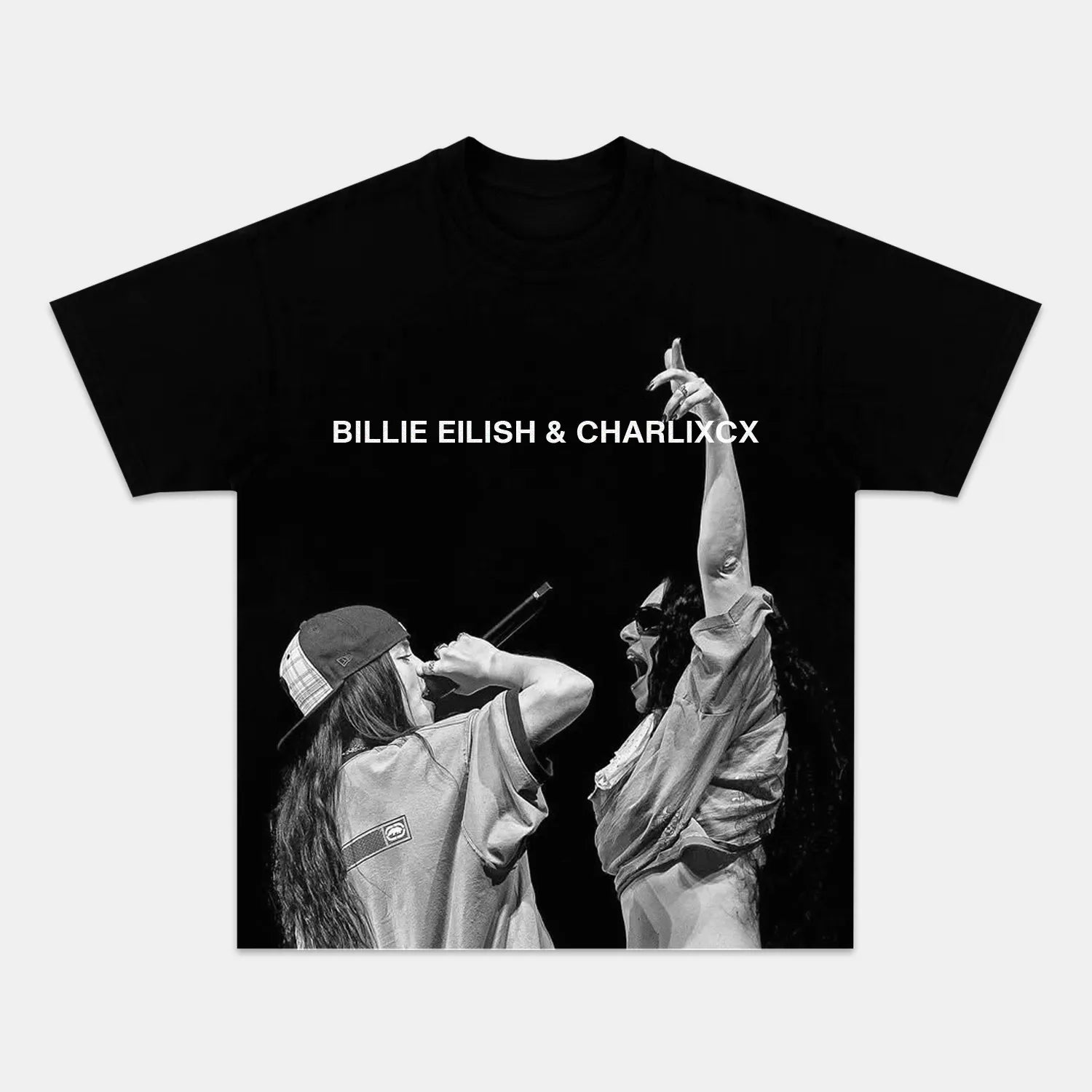 BILLIE EILISH & CHARLIXCX TEE - POPCHANGER