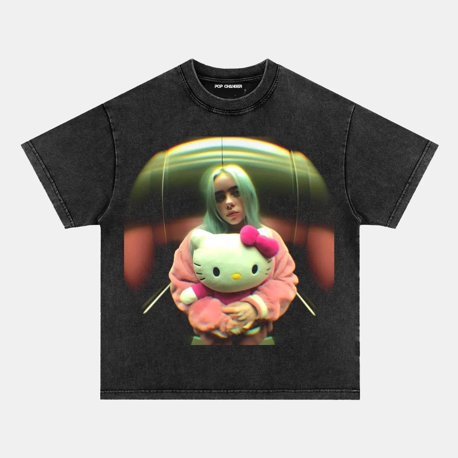 BILLIE EILISH & HELLO KITTY TEE - POPCHANGER