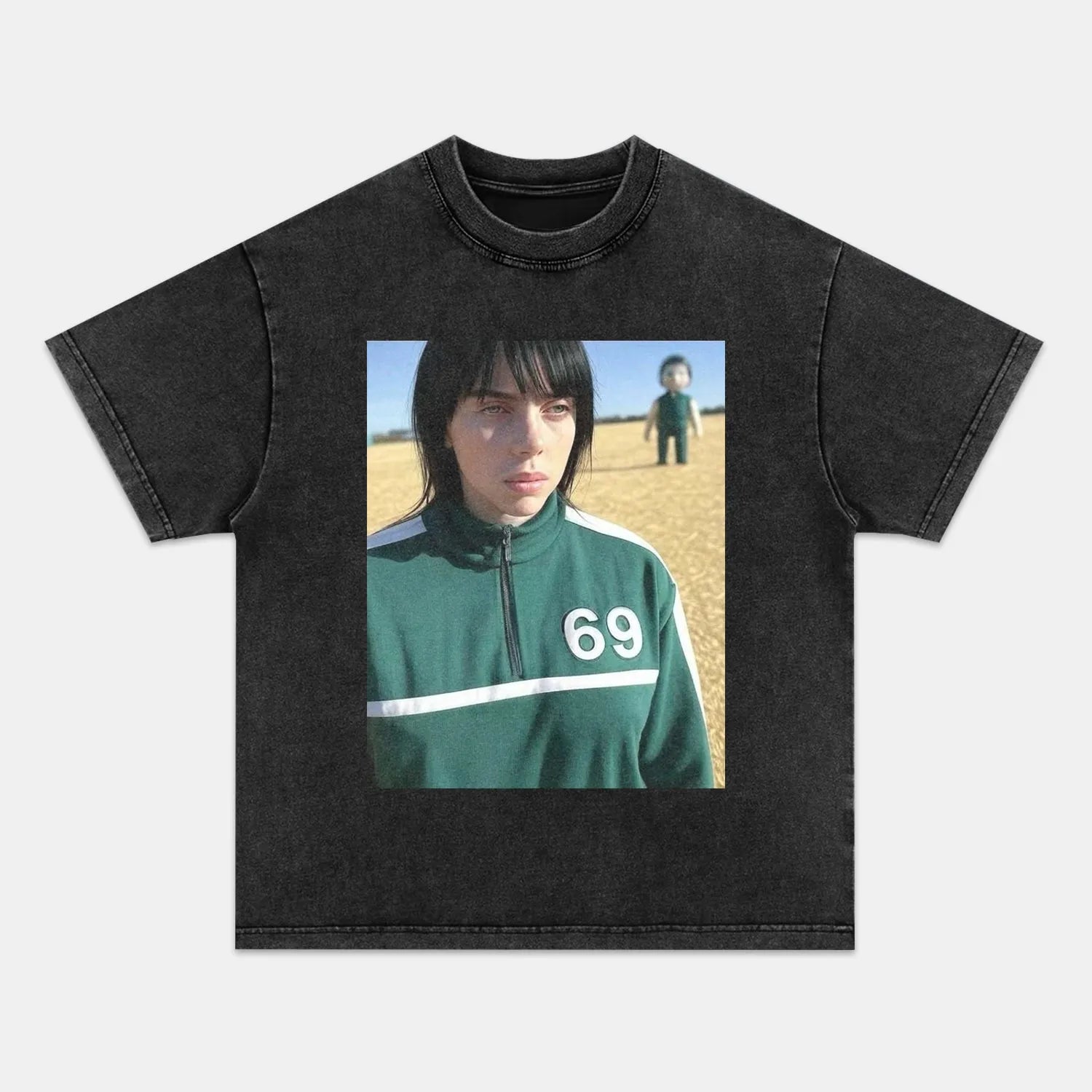 BILLIE EILISH & SQUID GAME TEE - POPCHANGER
