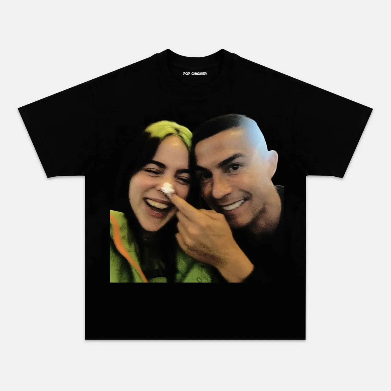 Billie eilish & Cristiano Ronaldo TEE. 7.8 - POPCHANGER