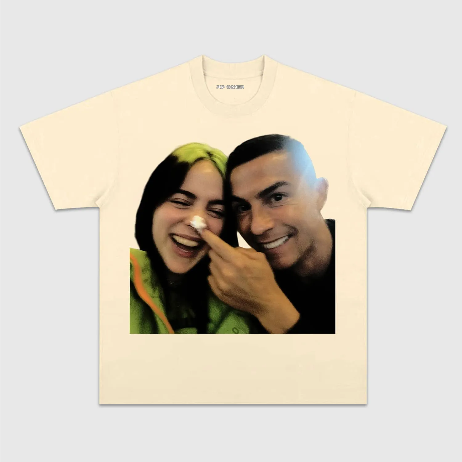 Billie eilish & Cristiano Ronaldo TEE. 7.8 - POPCHANGER