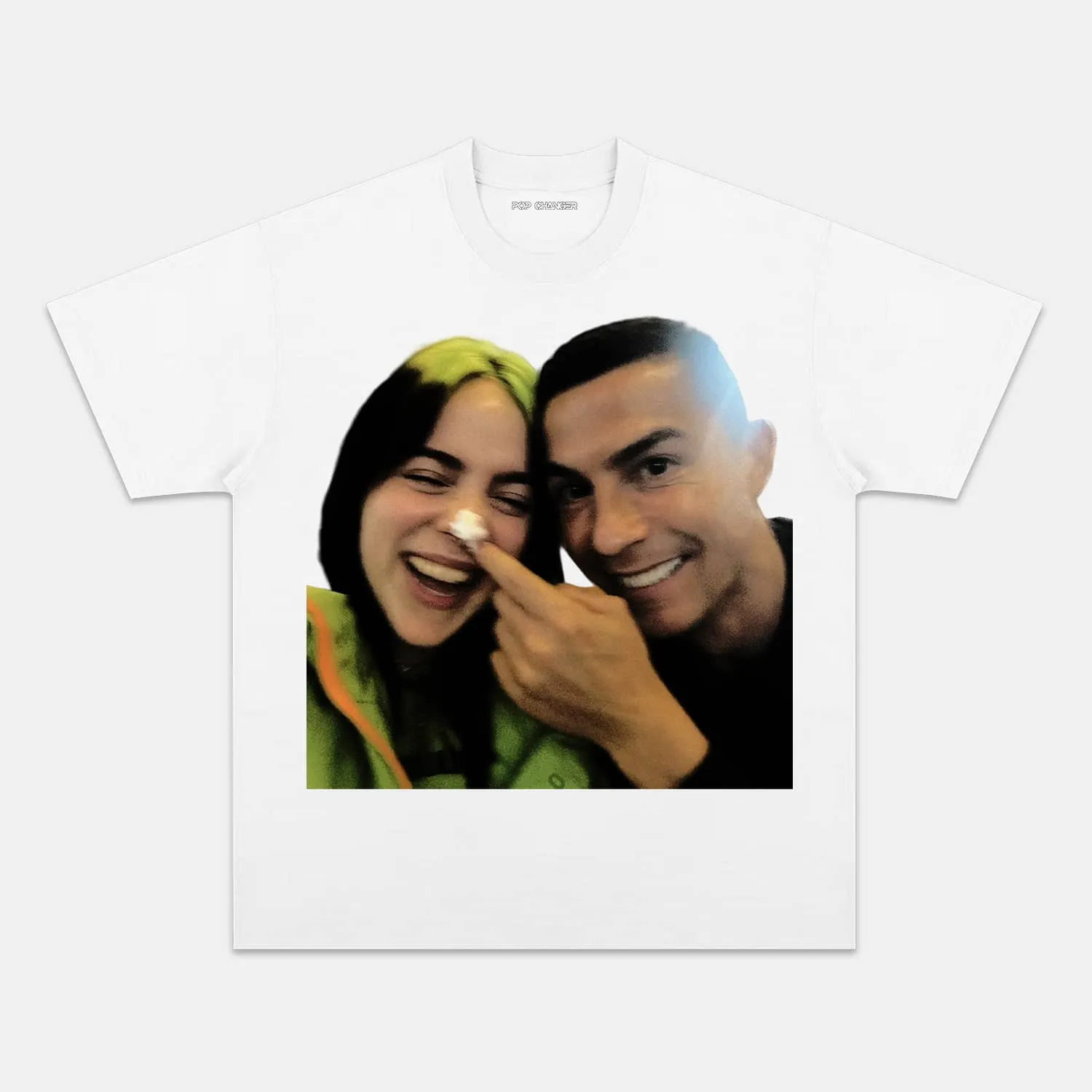 Billie eilish & Cristiano Ronaldo TEE. 7.8 - POPCHANGER