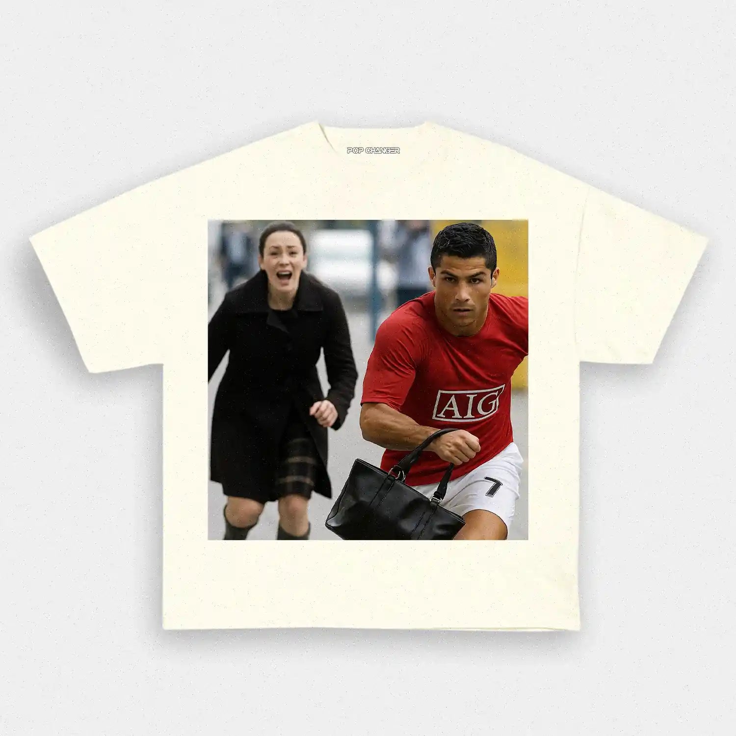Briefcase Chase Ronaldo Tee