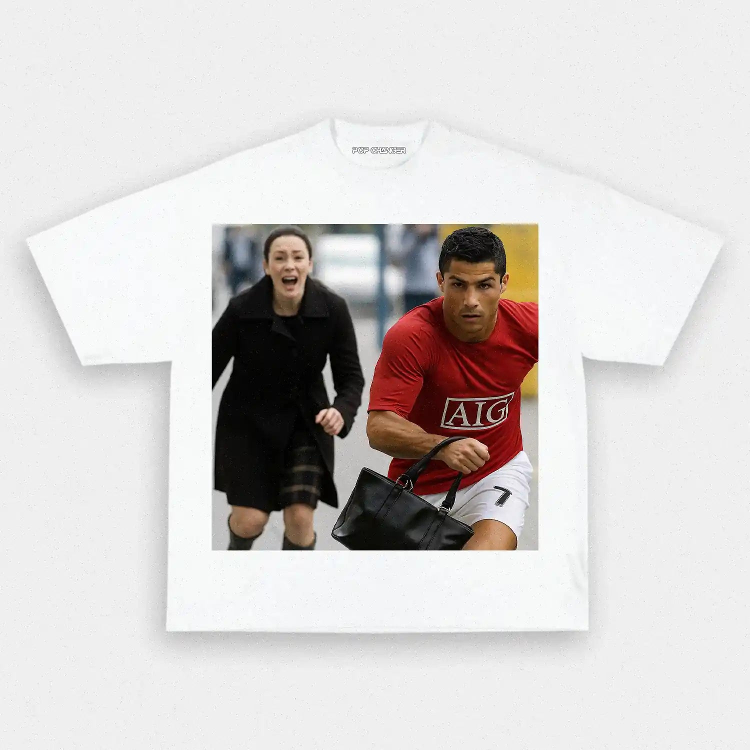 Briefcase Chase Ronaldo Tee