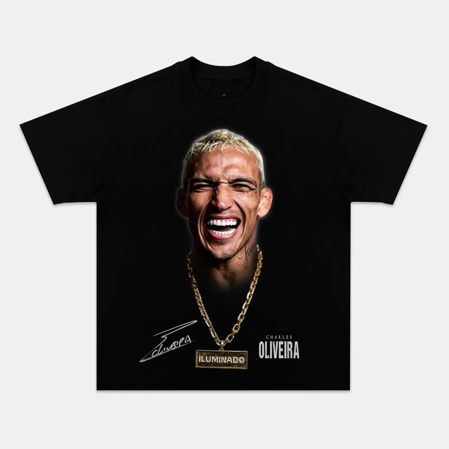 CHARLES OLIVEIRA 2024 NEW TEE - POPCHANGER