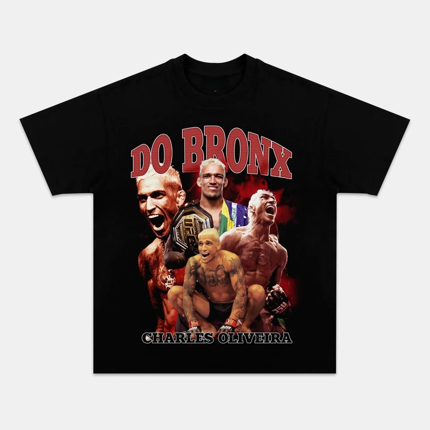 CHARLES OLIVEIRA V2 TEE 1.0 - POPCHANGER