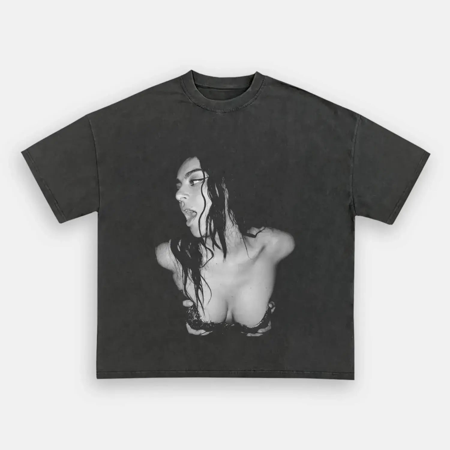 CHARLI XCX A3 TEE - POPCHANGER