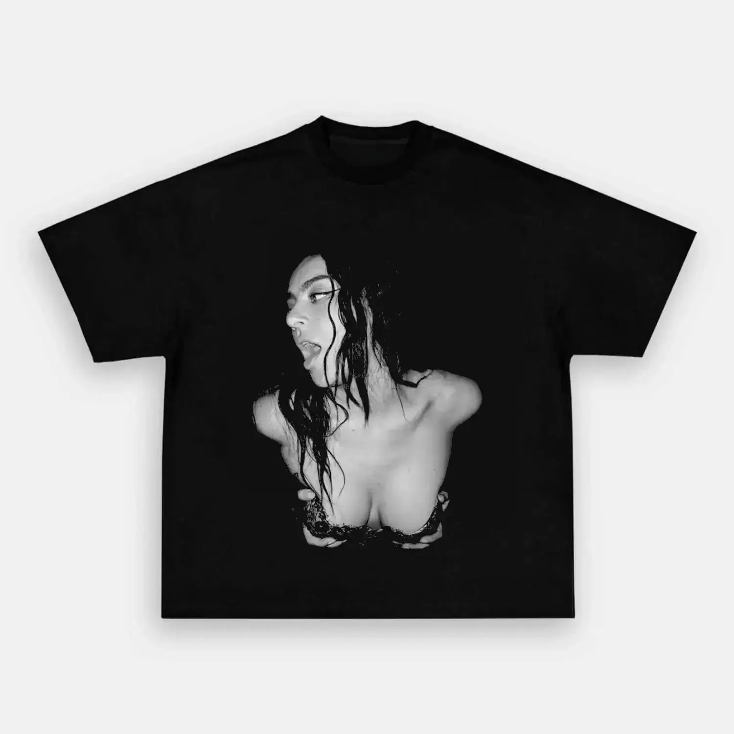 CHARLI XCX A3 TEE - POPCHANGER