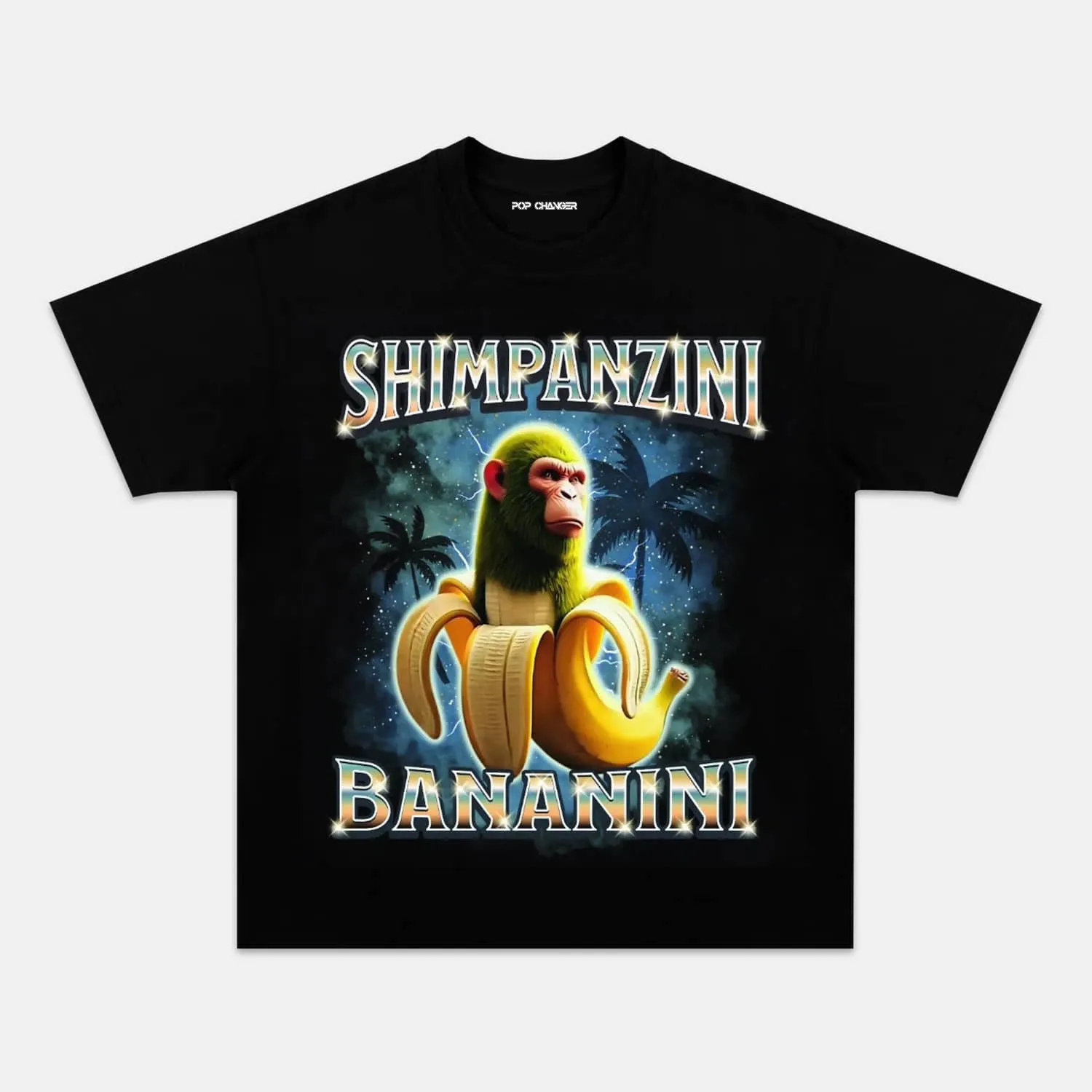 CHIMPANZINI BANANINI TEE - POPCHANGER
