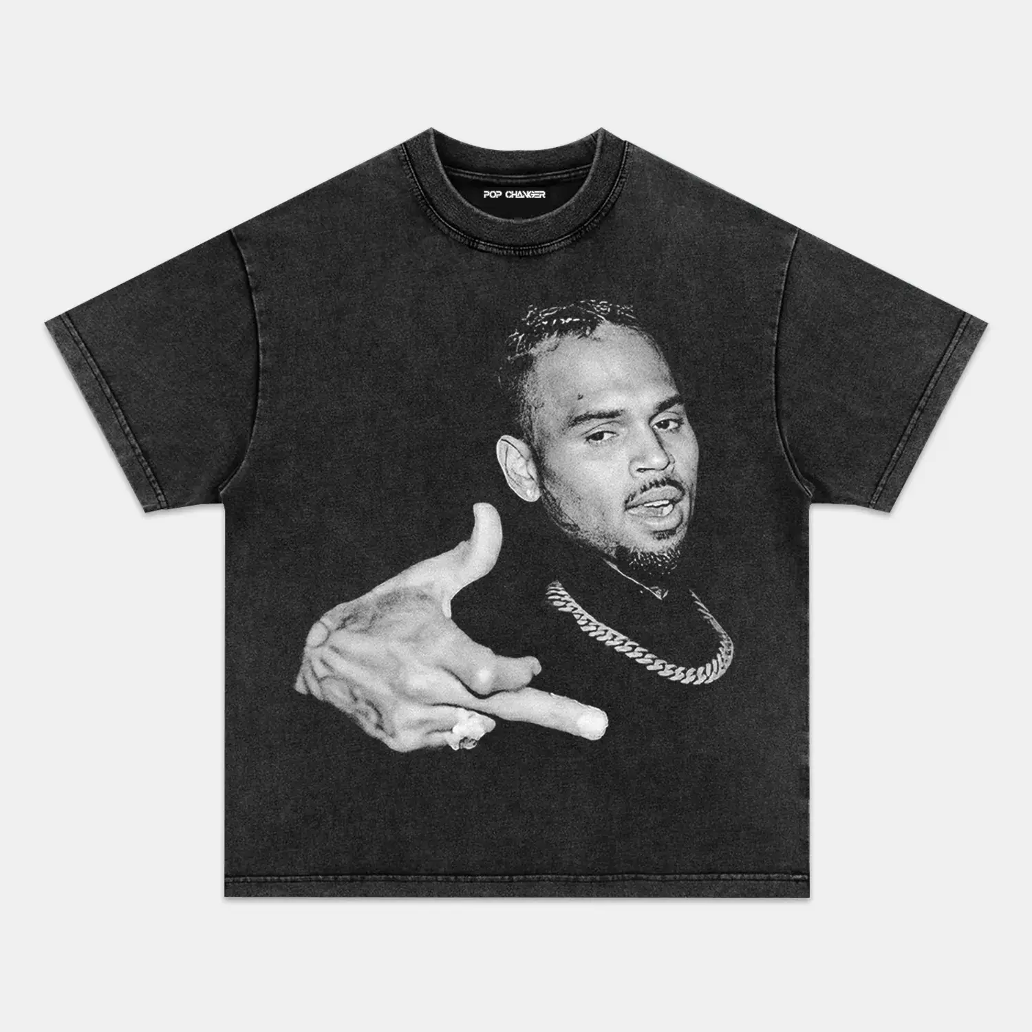 CHRIS BROWN 2025 TEE 1.1 - POPCHANGER