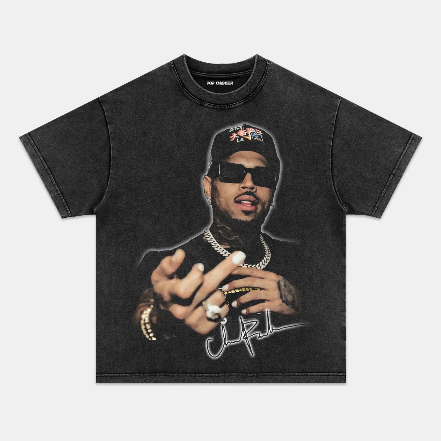 CHRIS BROWN 5.22 TEE - POPCHANGER