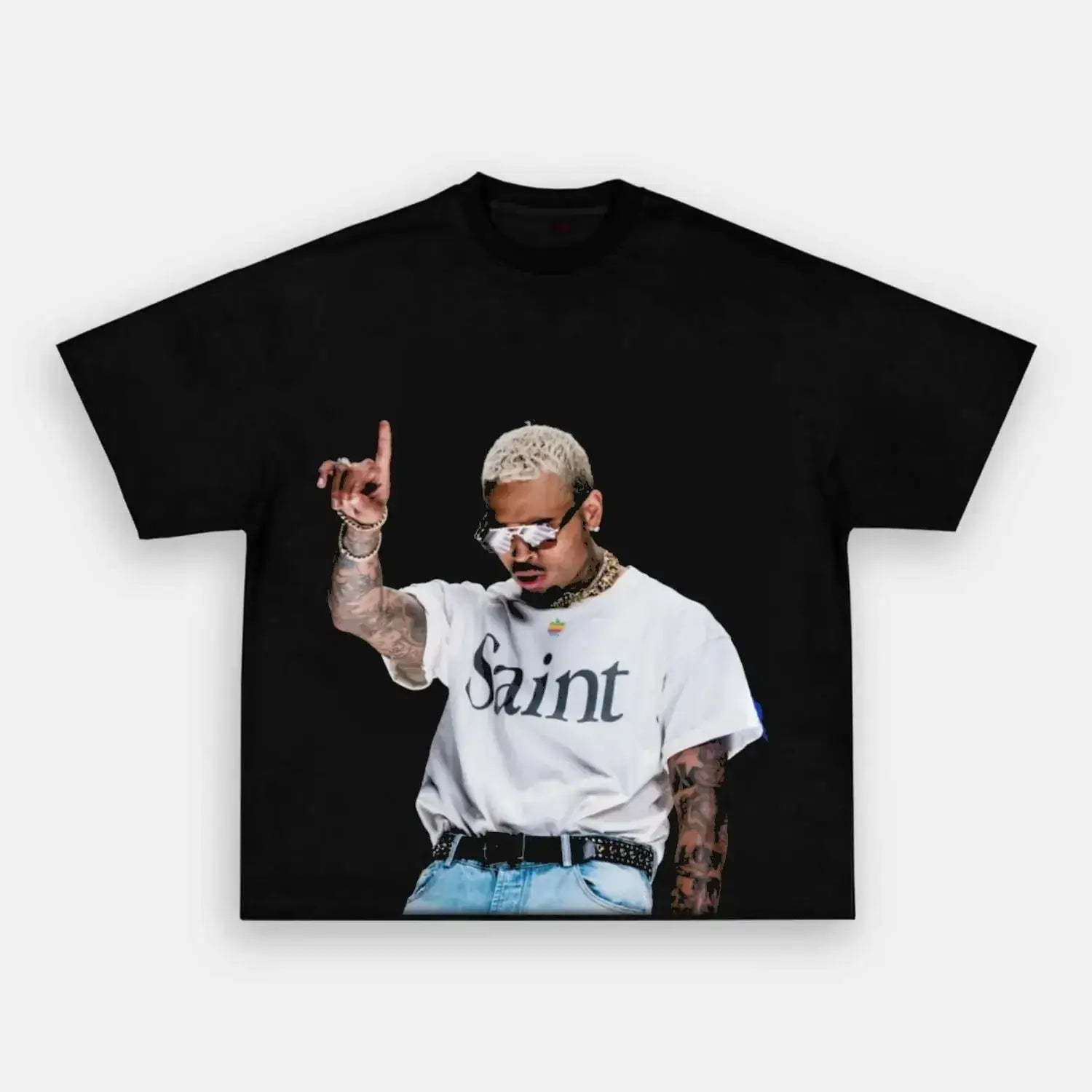 CHRIS BROWN A2 TEE - POPCHANGER