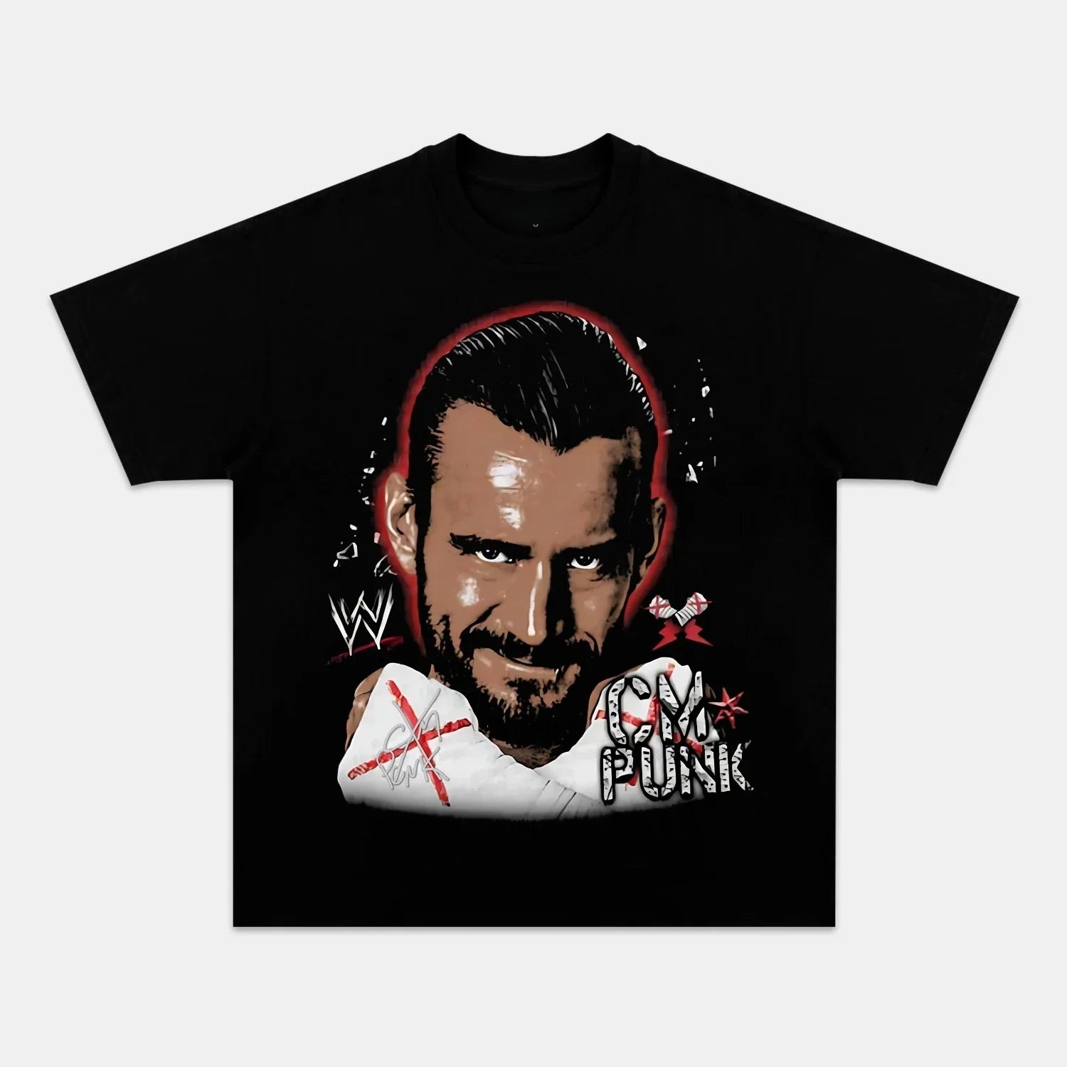 CM PUNK 2025 NEW TEE - POPCHANGER