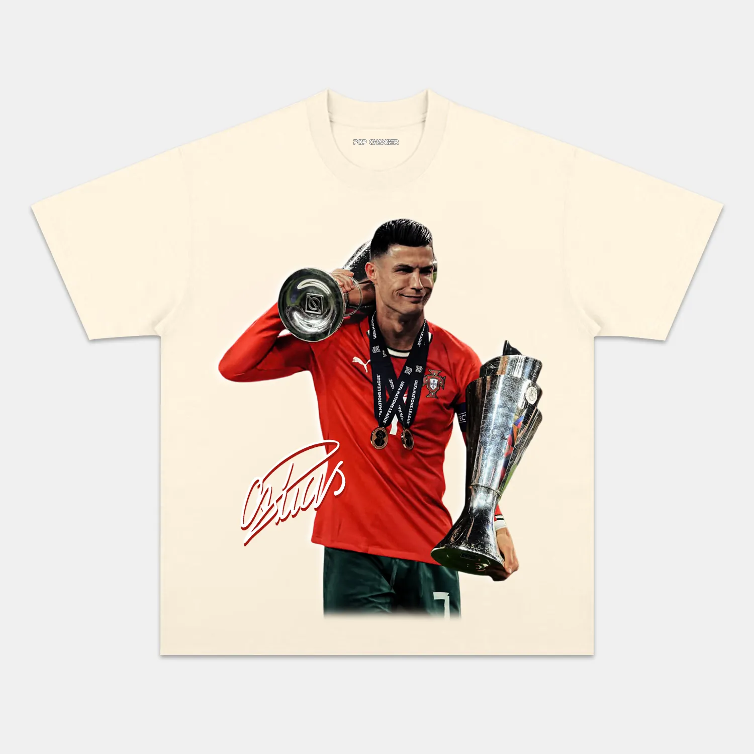 CRISTIANO RONALDO 2025 TEE 1.0 - POPCHANGER