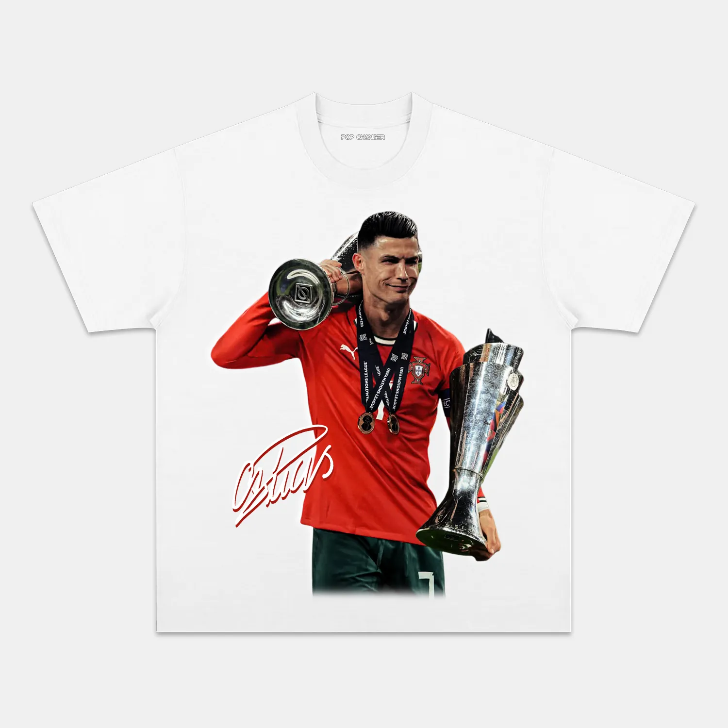 CRISTIANO RONALDO 2025 TEE 1.0 - POPCHANGER