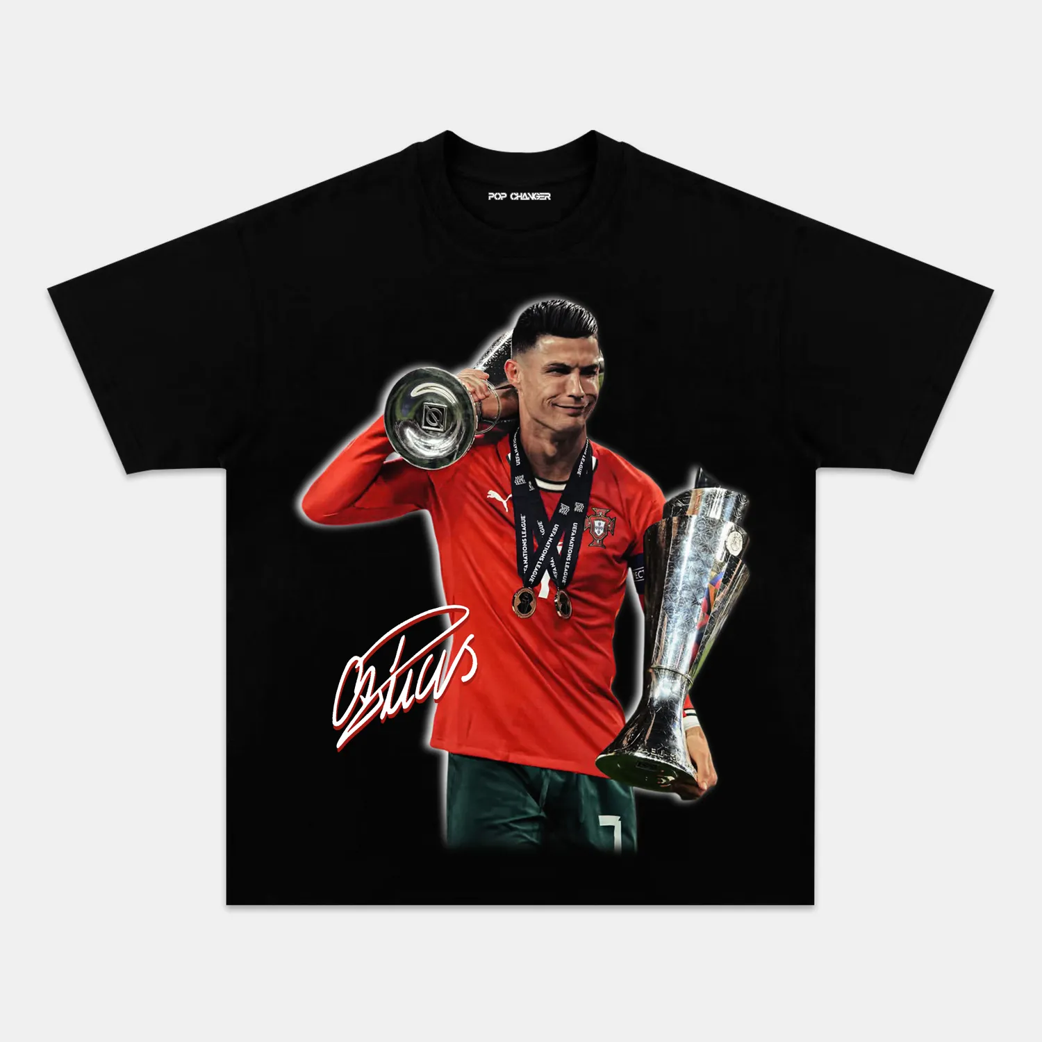 CRISTIANO RONALDO 2025 TEE 1.0 - POPCHANGER