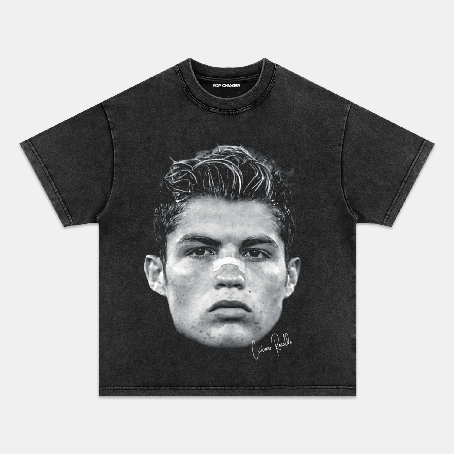 CRISTIANO RONALDO BIG FACE TEE - POPCHANGER