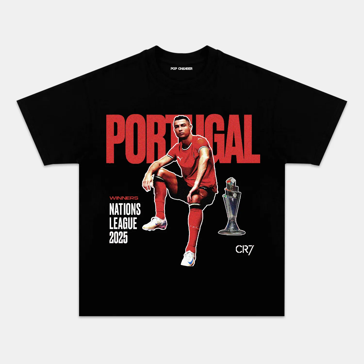 CRISTIANO RONALDO V4 TEE - POPCHANGER
